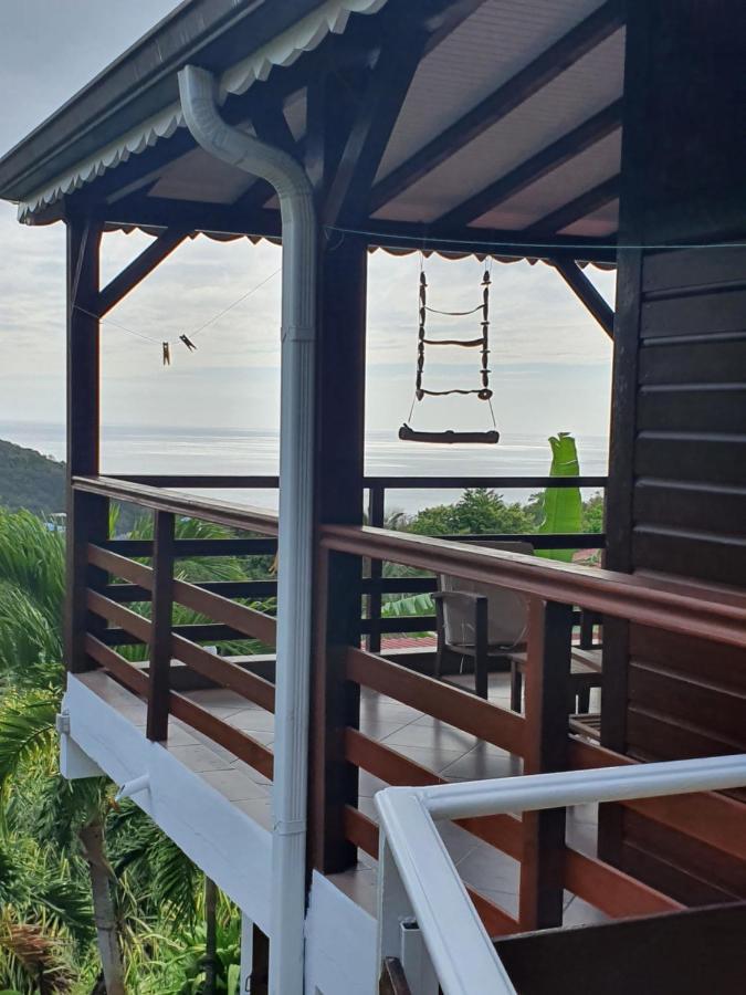 Villa entre mer et montagne Deshaies Exteriör bild