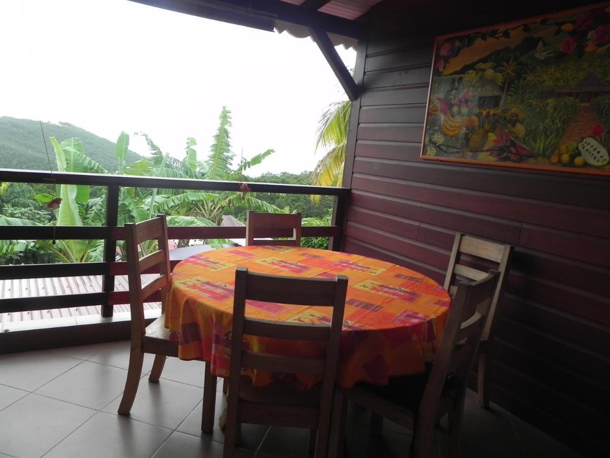 Villa entre mer et montagne Deshaies Exteriör bild